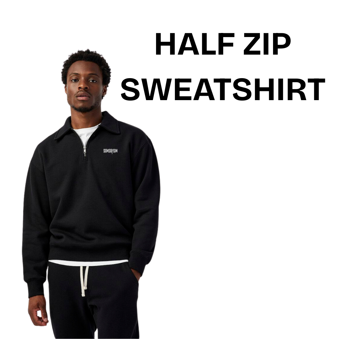 Half Zip Sweatshirts