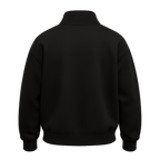 BASIC Half Zipper Sweatshirt Black