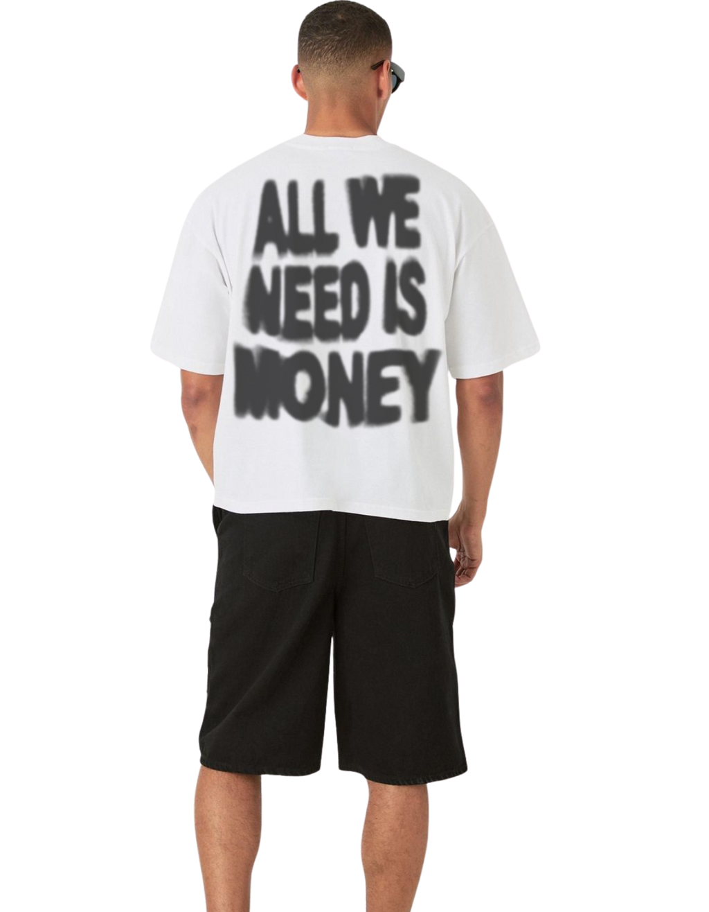 ALL WE NEED IS MONEY oversized t-shirt