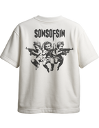 SINNER SONS oversized t-shirt