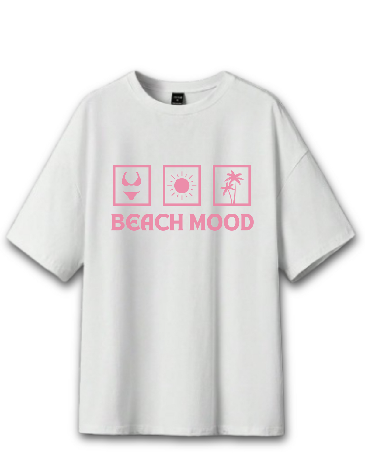 BEACH MOOD oversized t-shirt