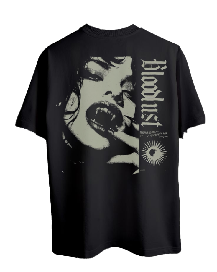 BLOODLUST oversized t-shirt