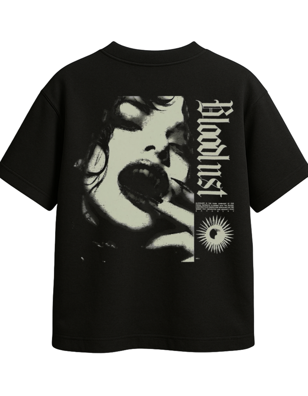 BLOODLUST oversized t-shirt