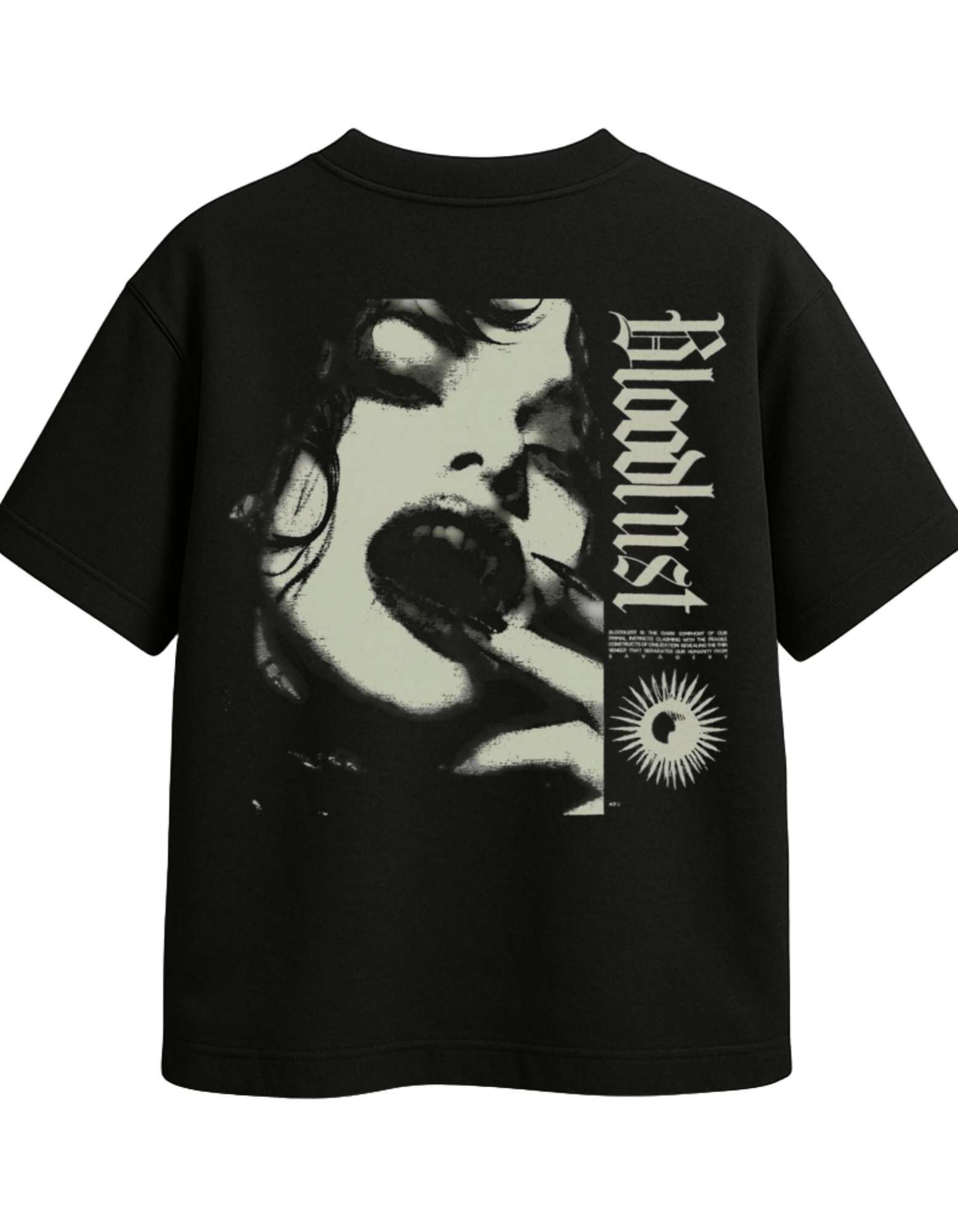 BLOODLUST oversized t-shirt