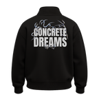 CONCRETE DREAMS Half Zipper Sweatshirt
