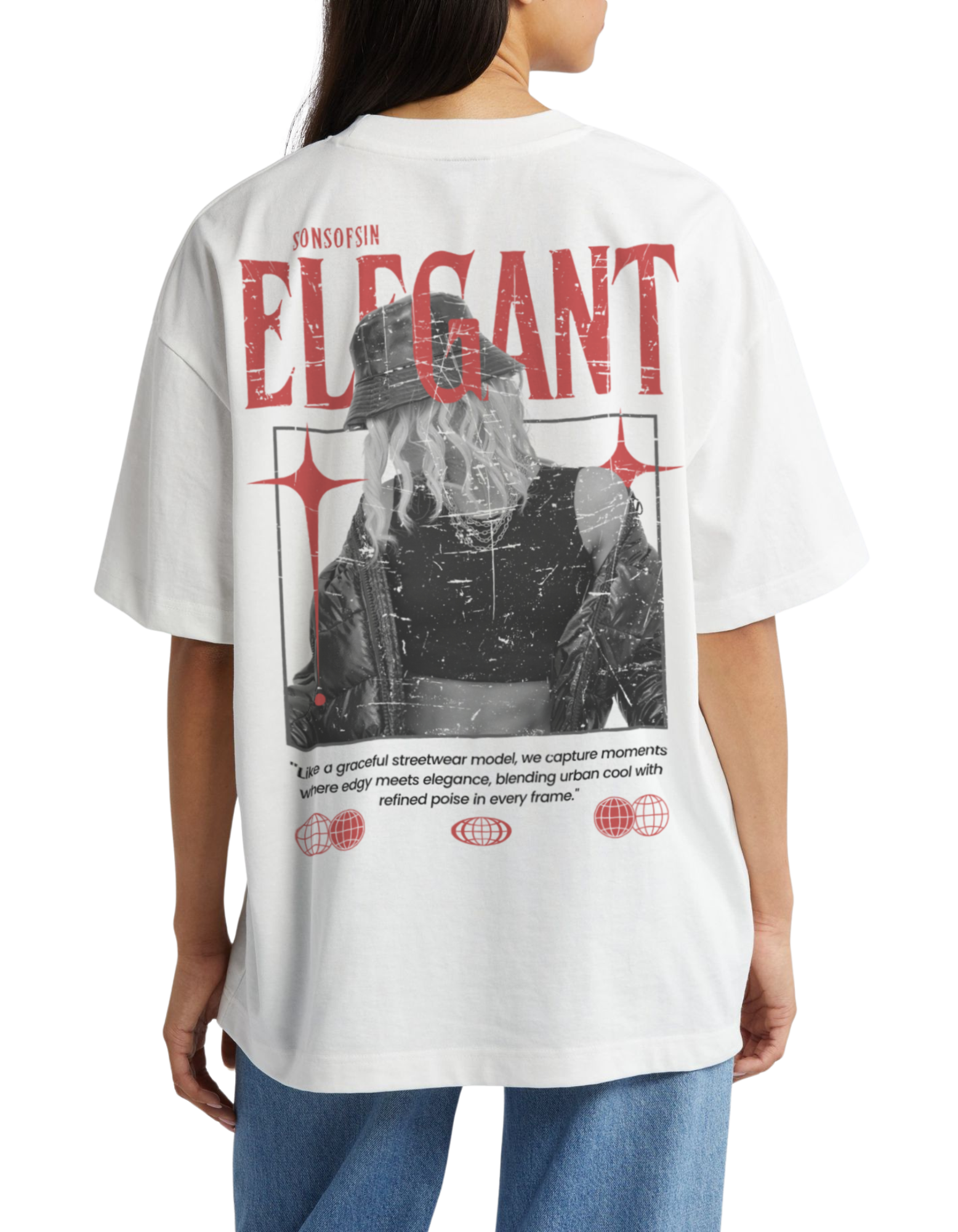 ELEGANT oversized t-shirt