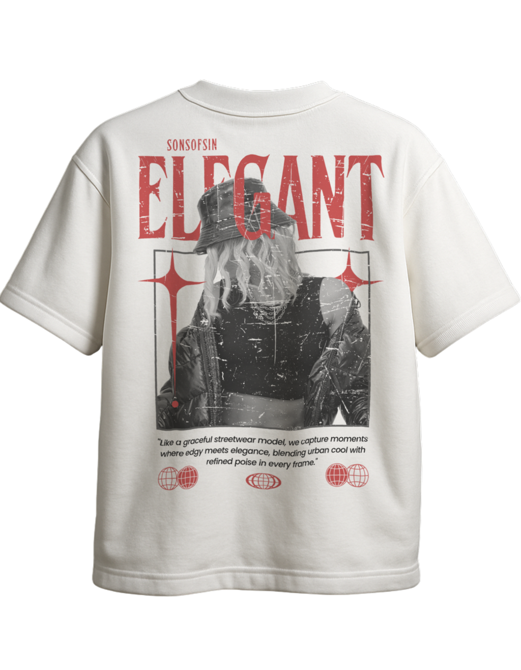ELEGANT oversized t-shirt