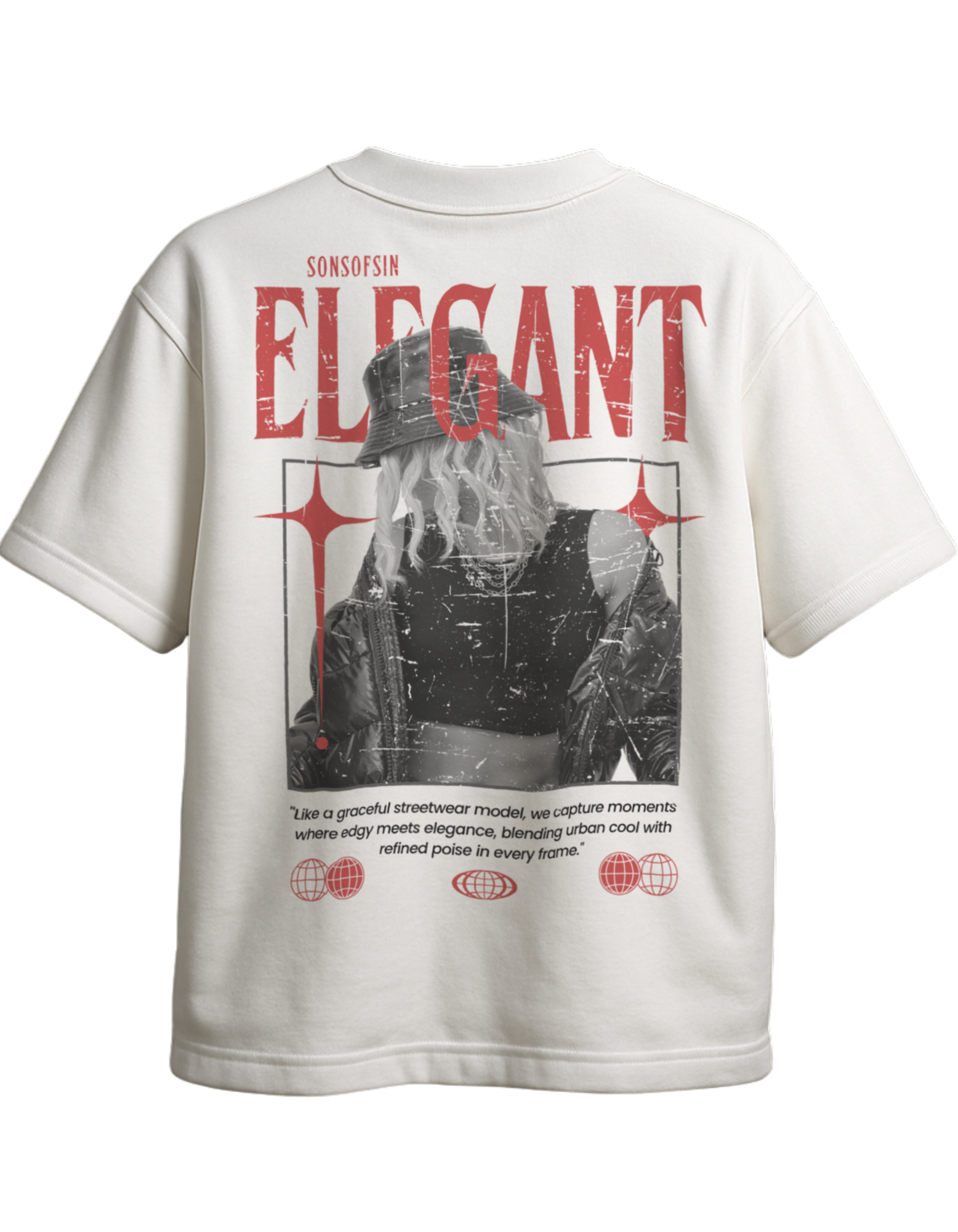 ELEGANT oversized t-shirt