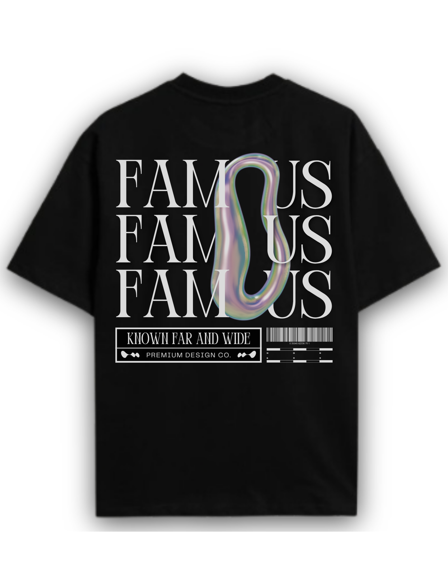 FAMOUS oversized t-shirt
