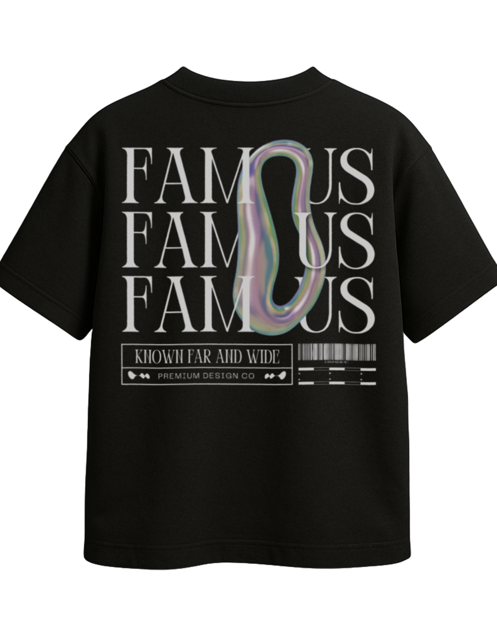 FAMOUS oversized t-shirt