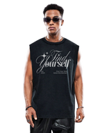 FIND YOURSELF tank top