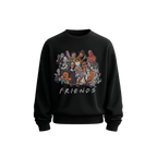 FRIENDS Sweatshirt Black
