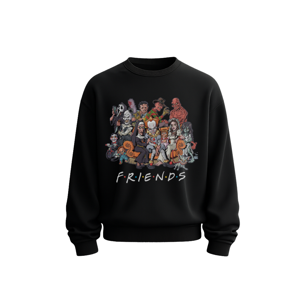 FRIENDS Sweatshirt Black