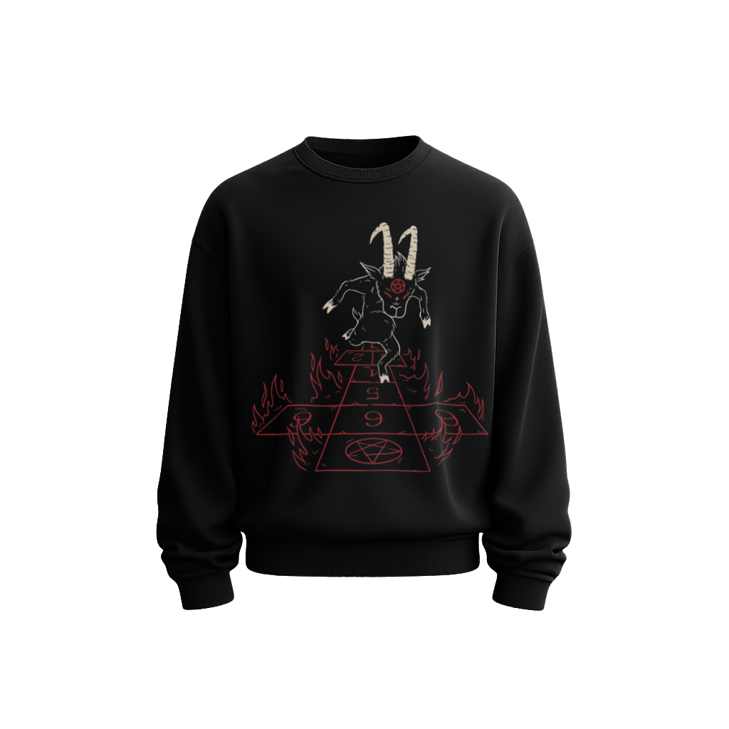 LUCIFER Sweatshirt Black