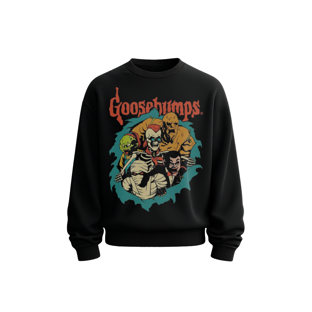 GOOSEBUMPS Sweatshirt Black