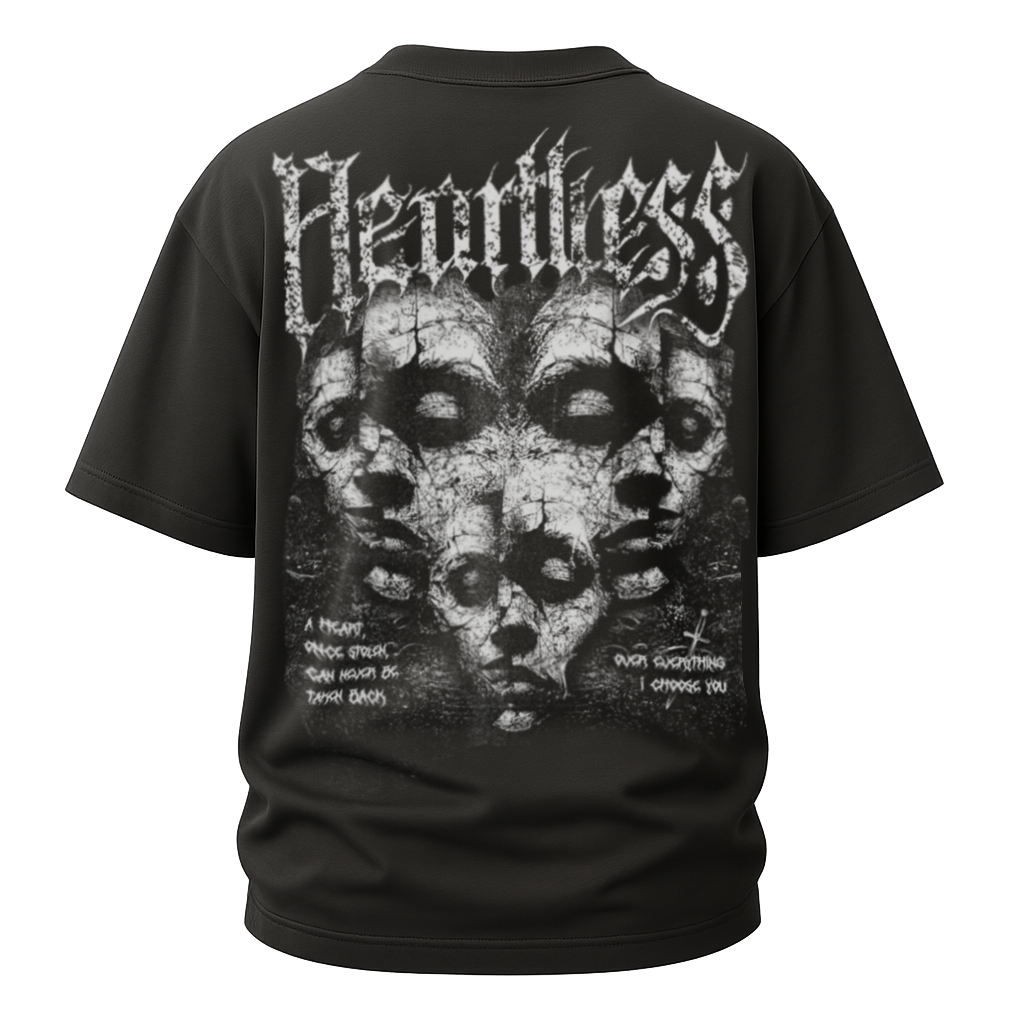 HEARTLESS oversized t-shirt