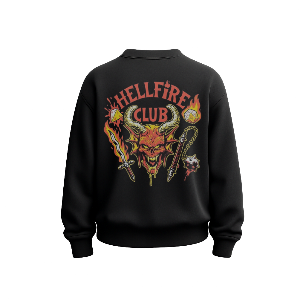 HELLFIRE CLUB Sweatshirt Black