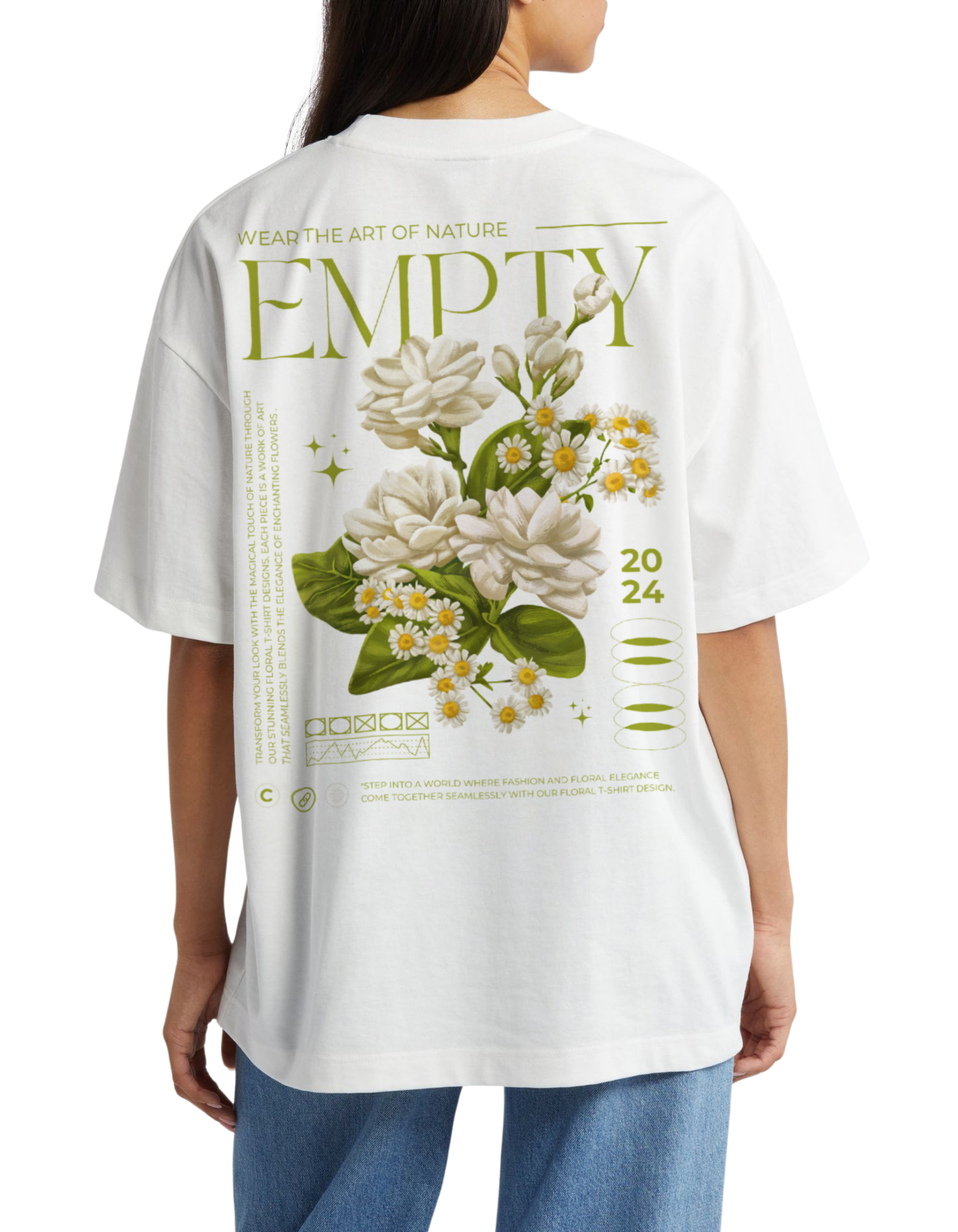 NATURE oversized t-shirt