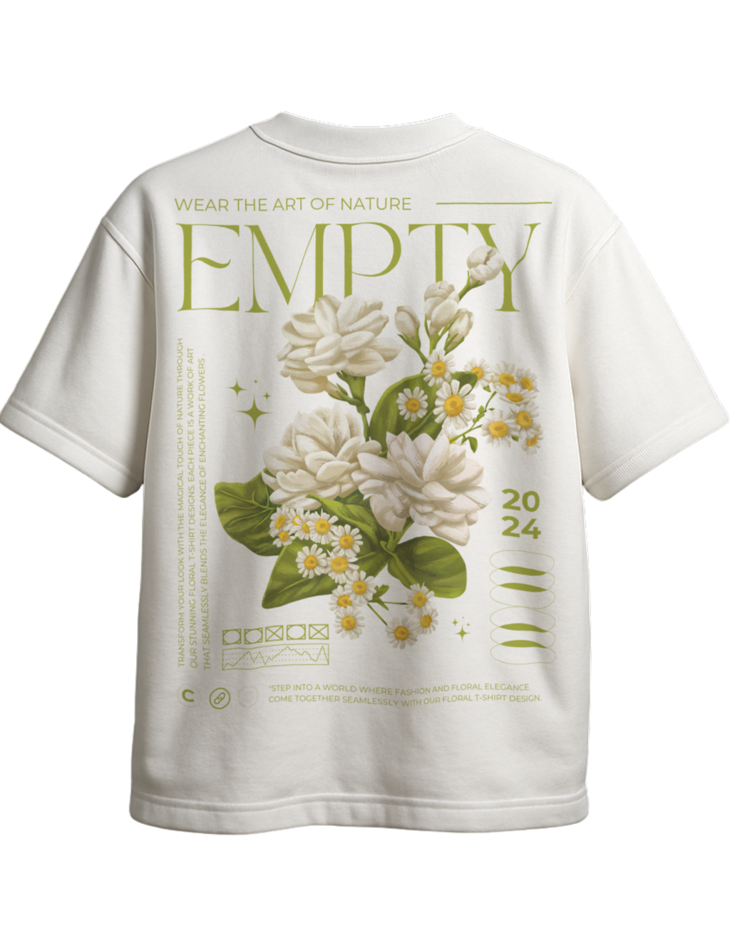 NATURE oversized t-shirt