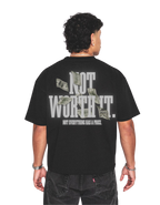 NOT WORTH IT oversized t-shirt