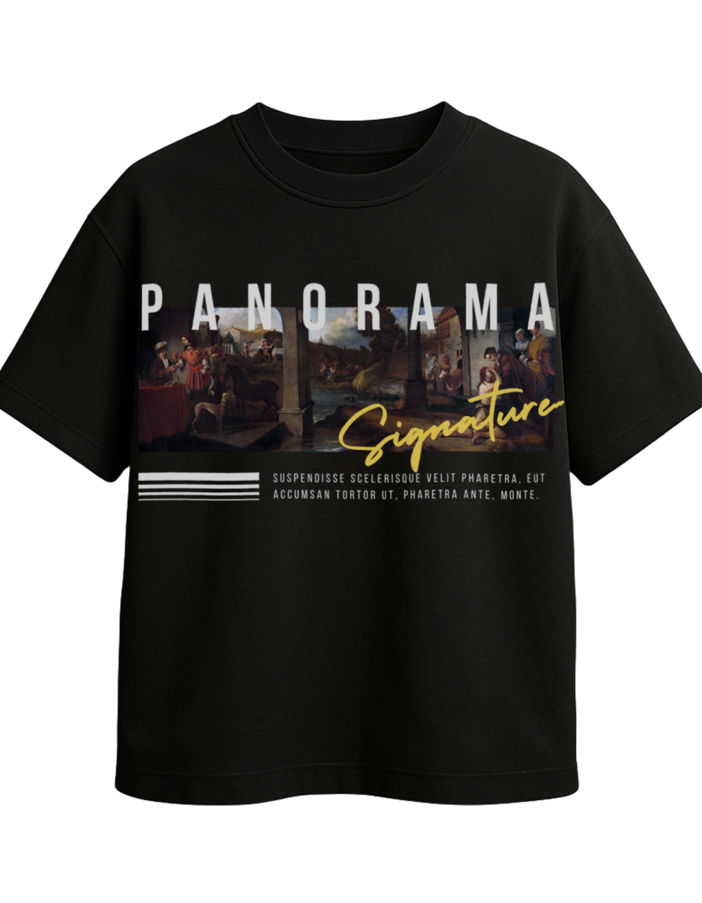 PANORAMA oversized t-shirt