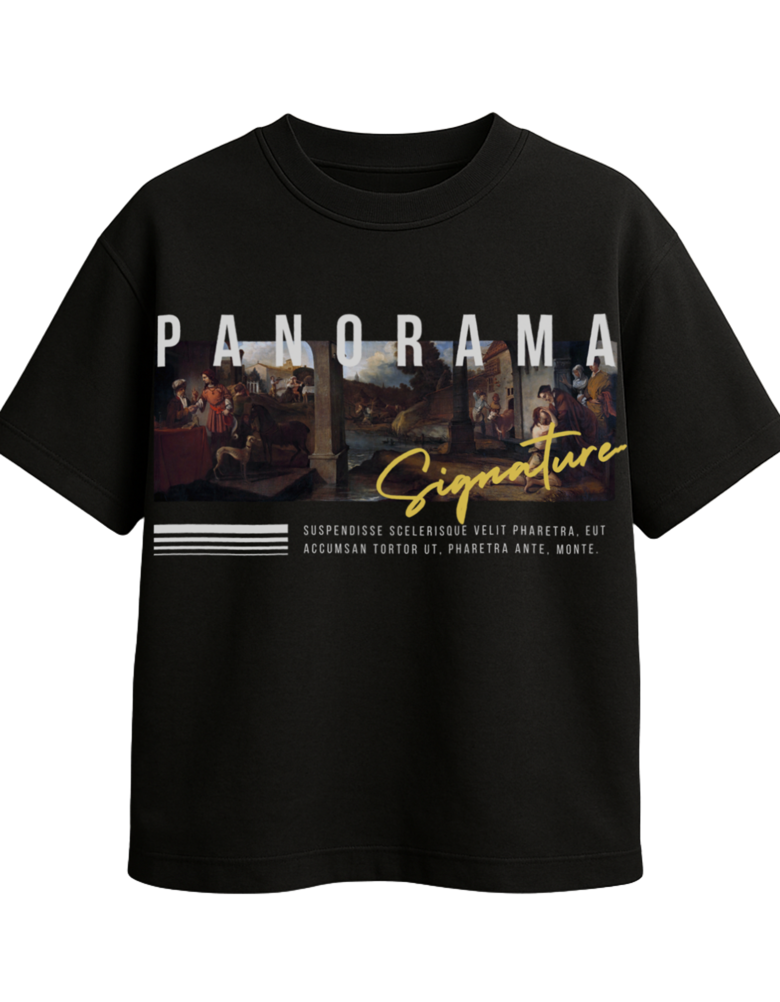 PANORAMA oversized t-shirt