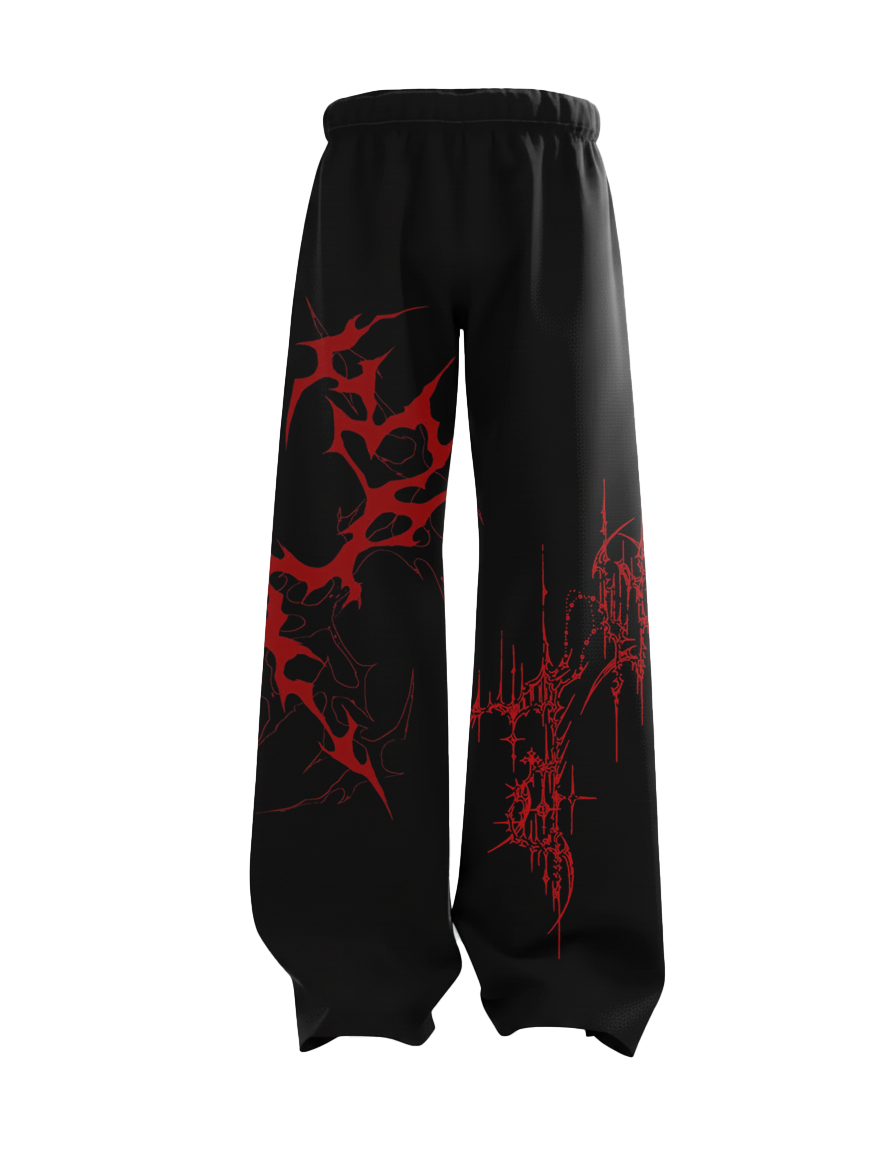BEAST STRAIGHT FIT BAGGY JOGGERS