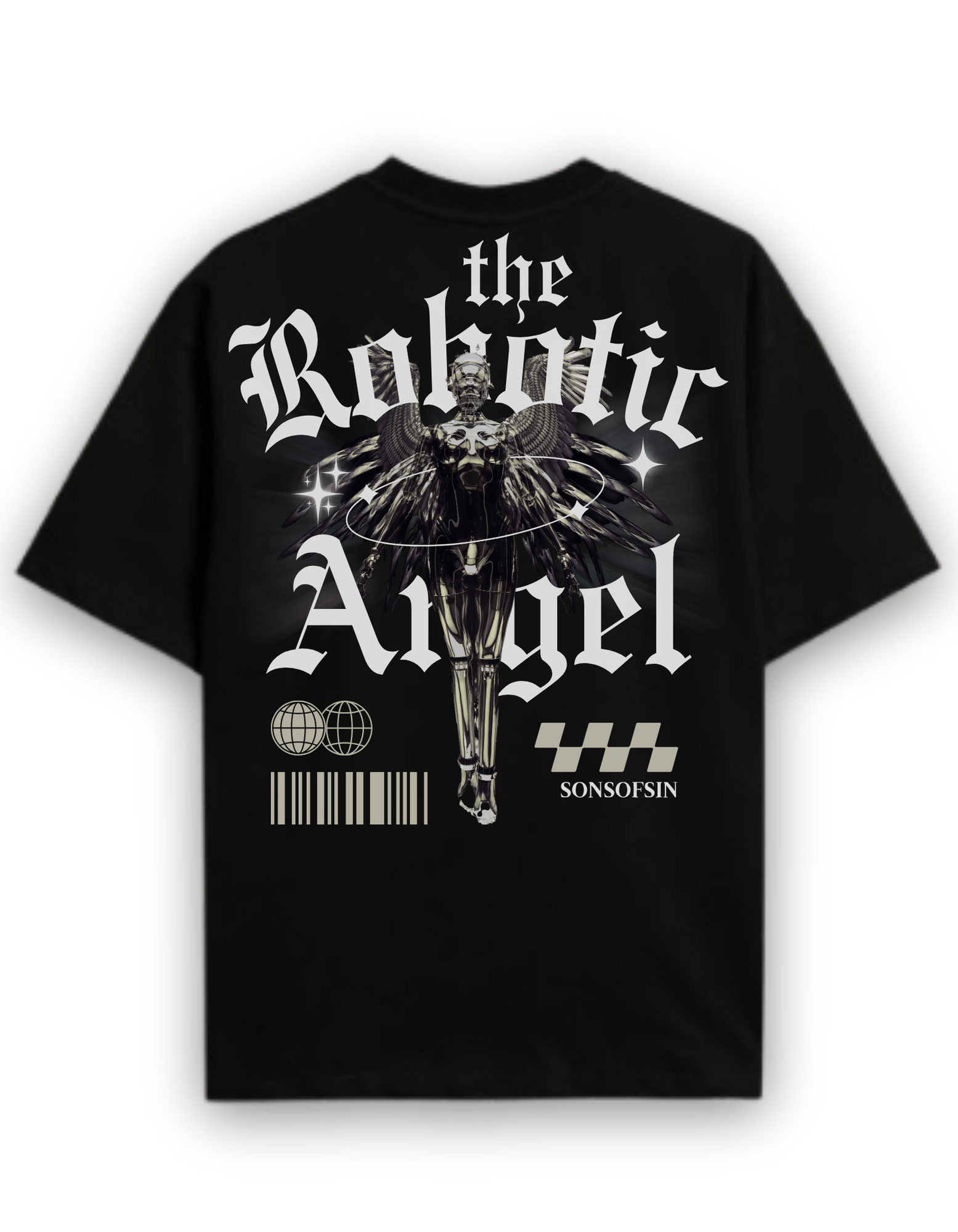 ROBOTIC ANGEL oversized t-shirt
