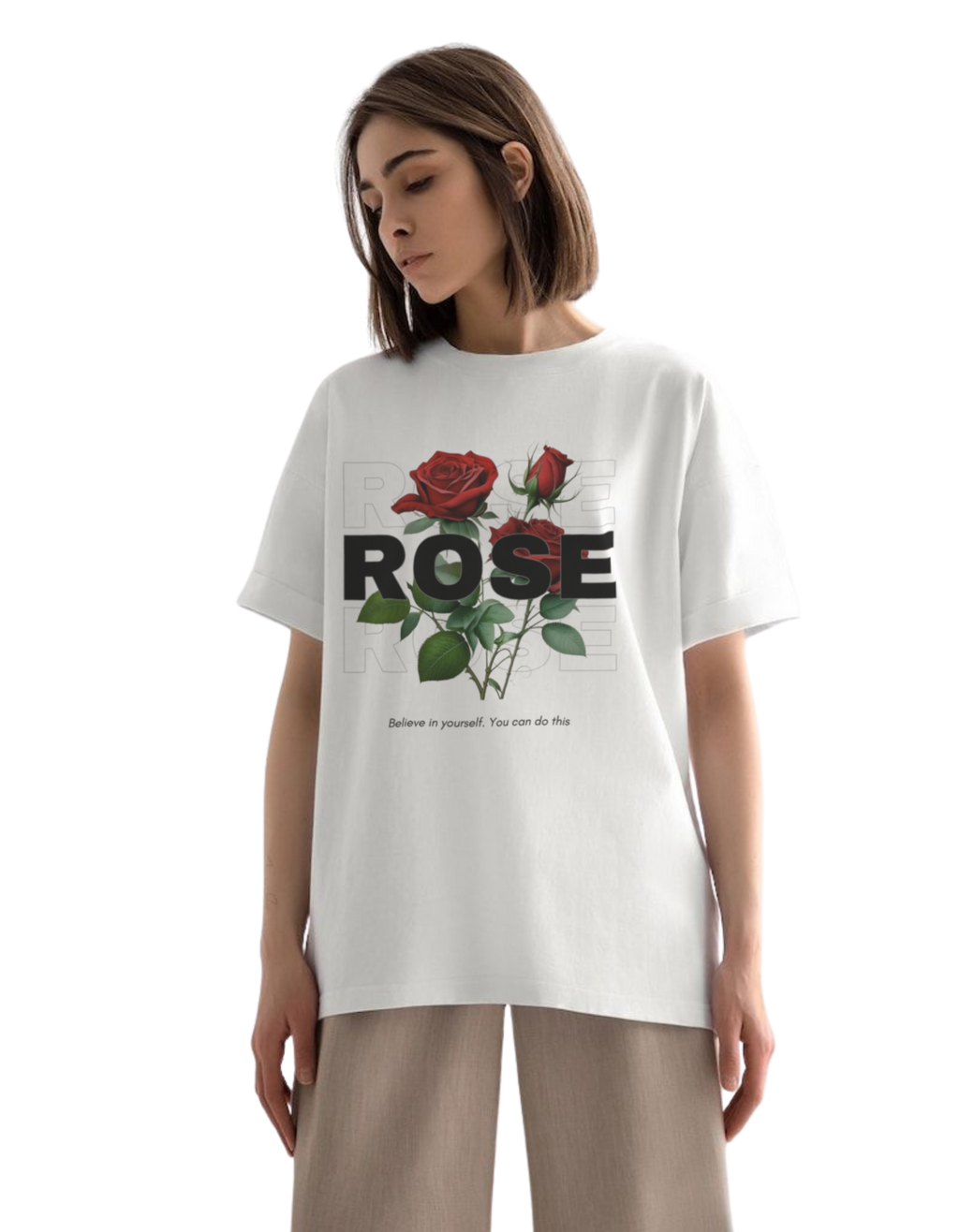 ROSE oversized t-shirt