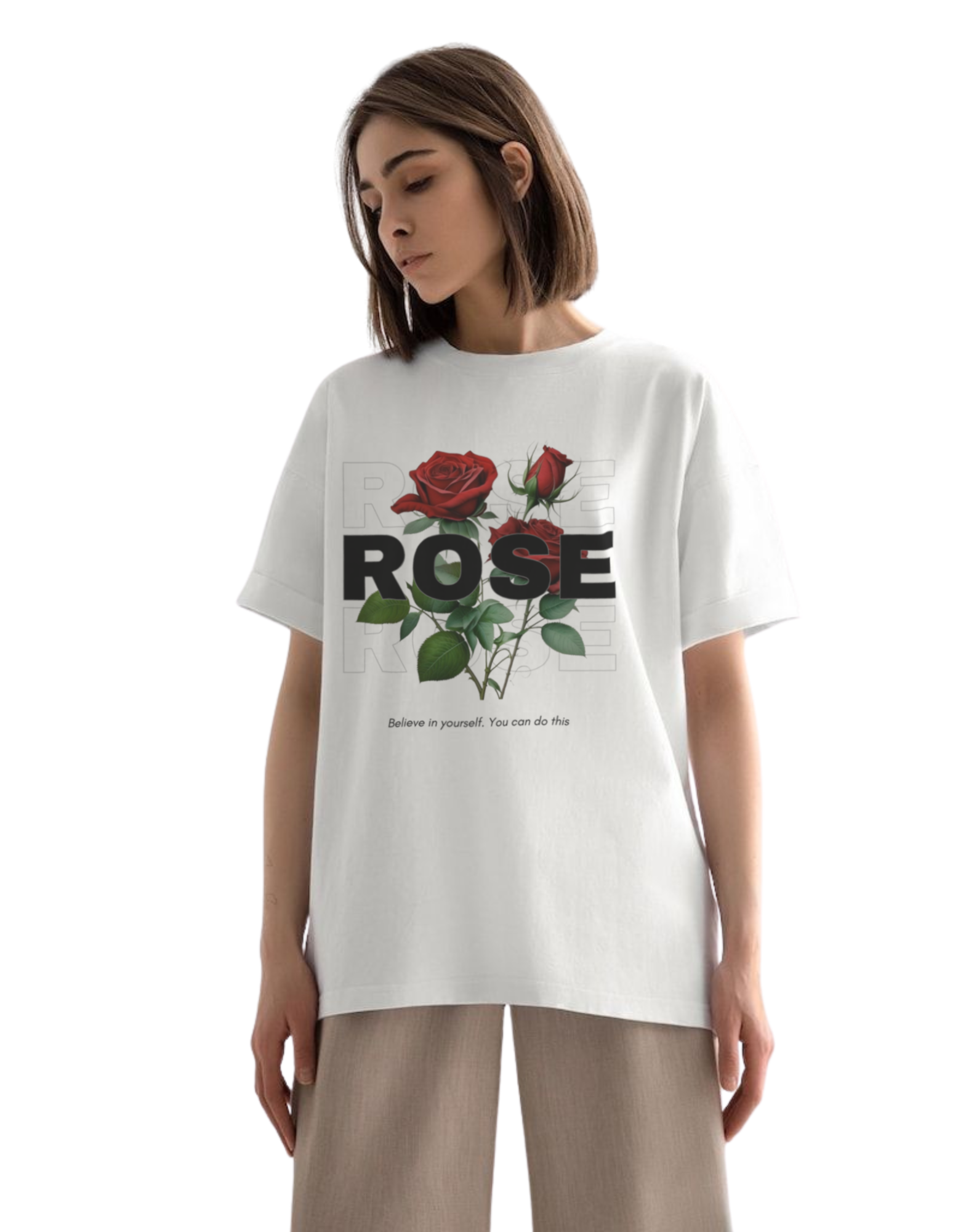 ROSE oversized t-shirt