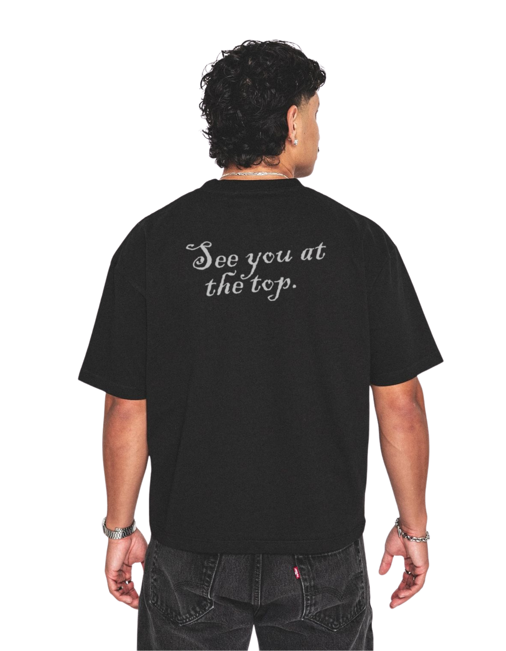SEE YOU AT THE TOP Oversized Tshirt