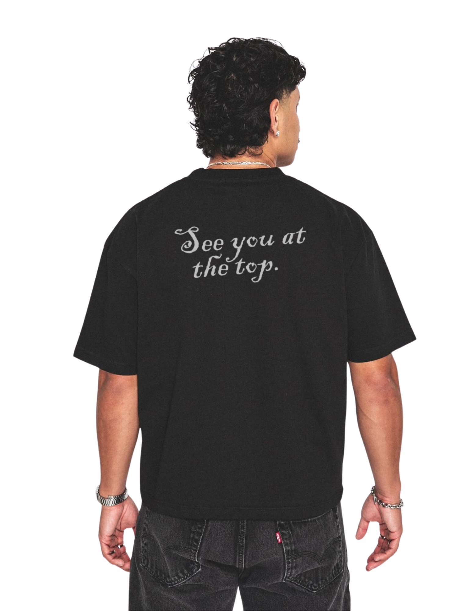 SEE YOU AT THE TOP Oversized Tshirt