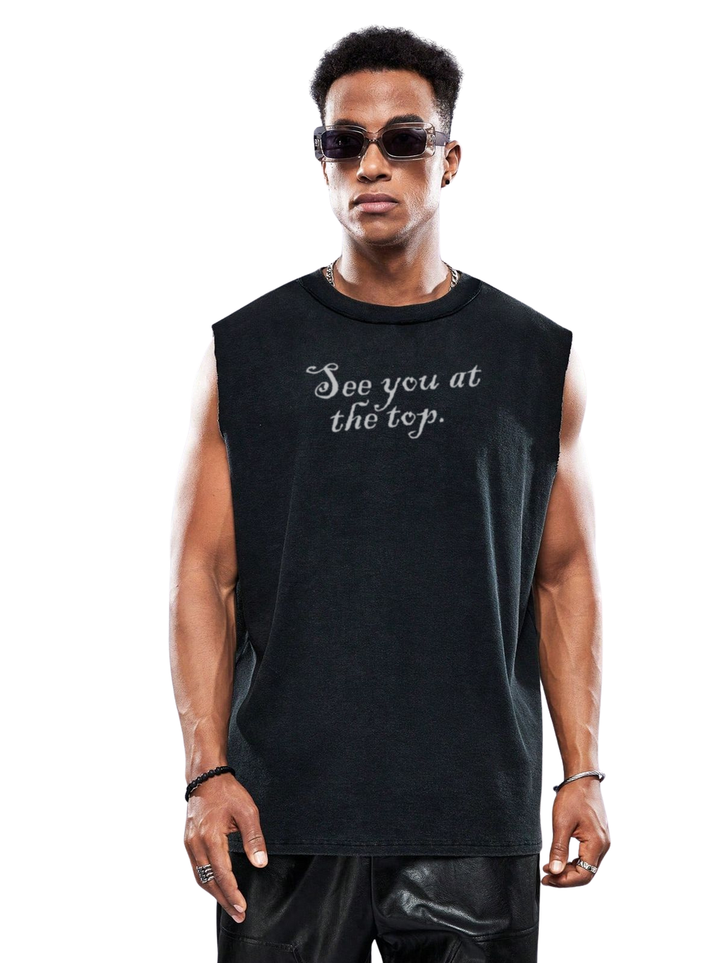 SEE YOU AT THE TOP Cap Tank Top