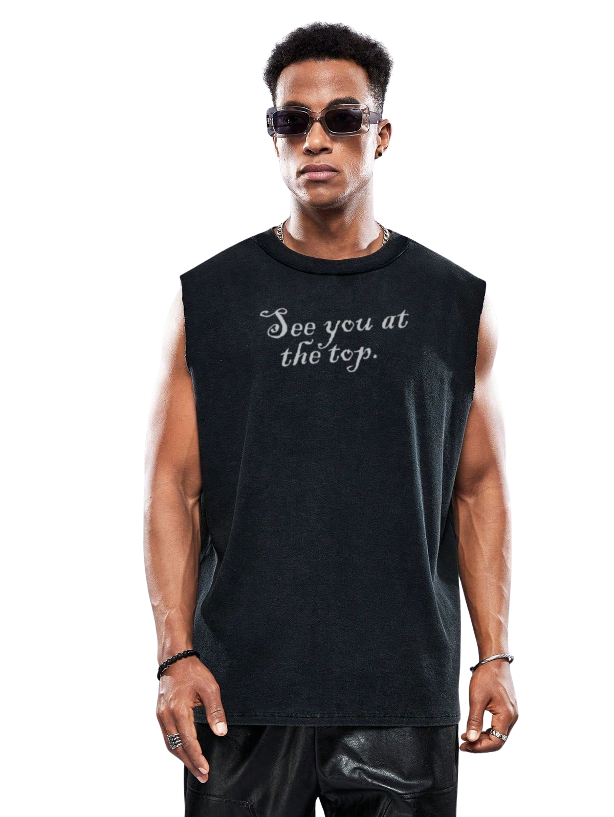 SEE YOU AT THE TOP Cap Tank Top