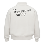 SEE YOU AT THE TOP Half Zipper Sweatshirt