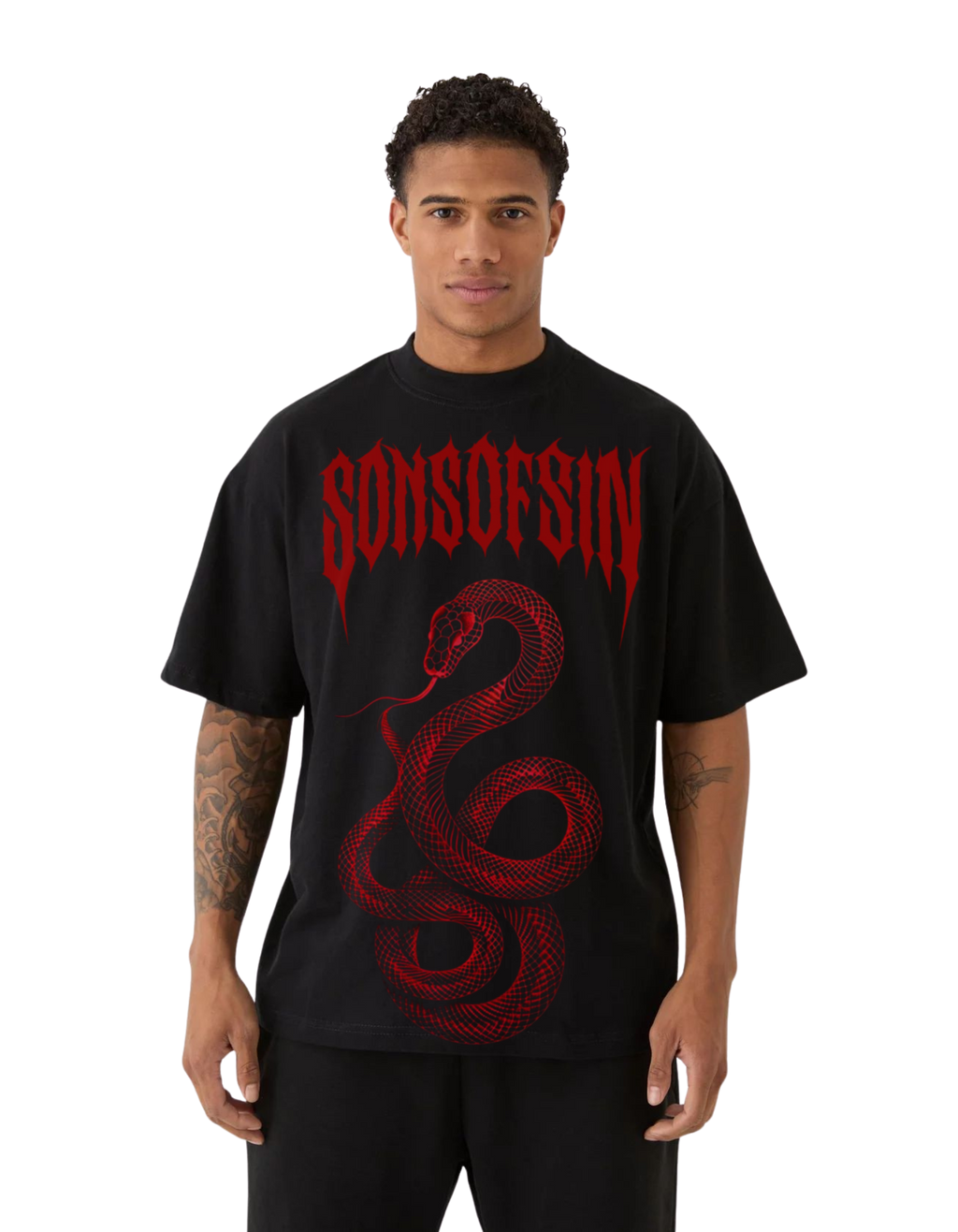 SNAKE oversized t-shirt