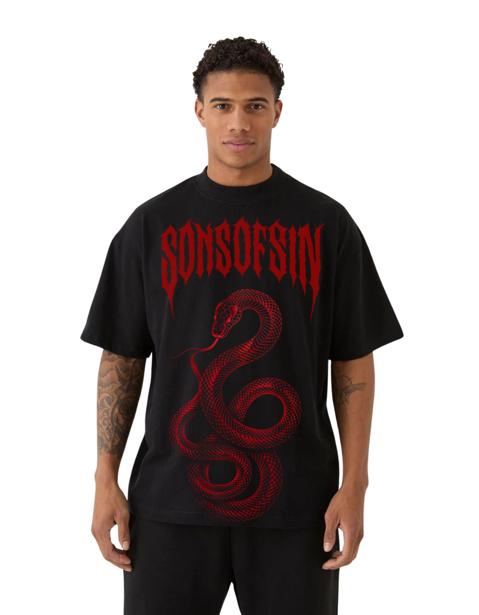 SNAKE oversized t-shirt