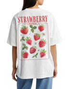 STRAWBERRY FESTIVAL oversized t-shirt