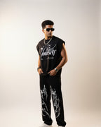 STRAIGHT FIT BAGGY JOGGERS