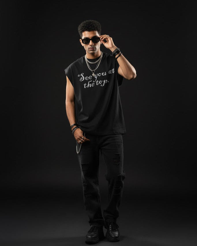 SEE YOU AT THE TOP Cap Tank Top