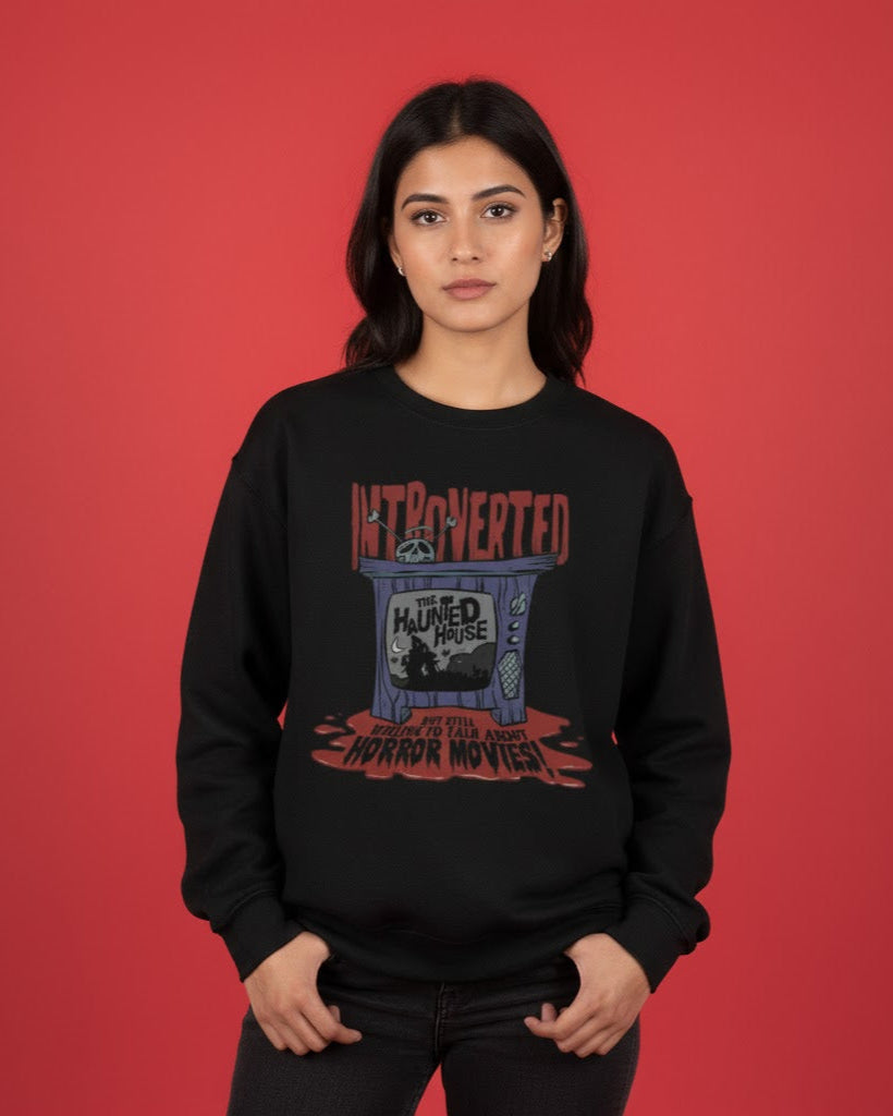 INTROVERT Sweatshirt Black