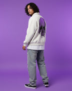 SKULL Half Zipper Sweatshirt