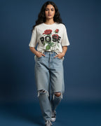 ROSE oversized t-shirt