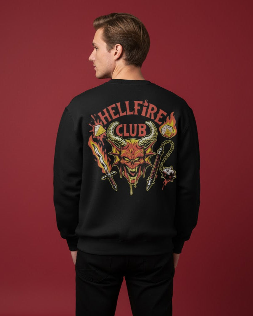 HELLFIRE CLUB Sweatshirt Black