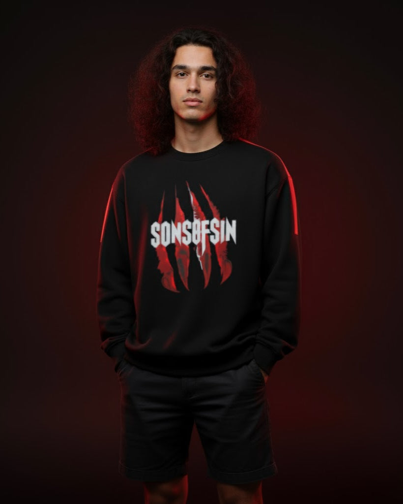 ROSETTE SHADOW Sweatshirt [The Spirit King Collection]