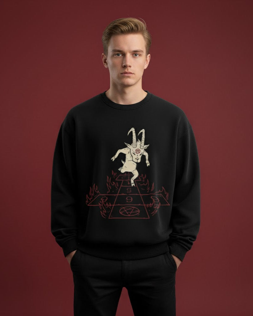 LUCIFER Sweatshirt Black