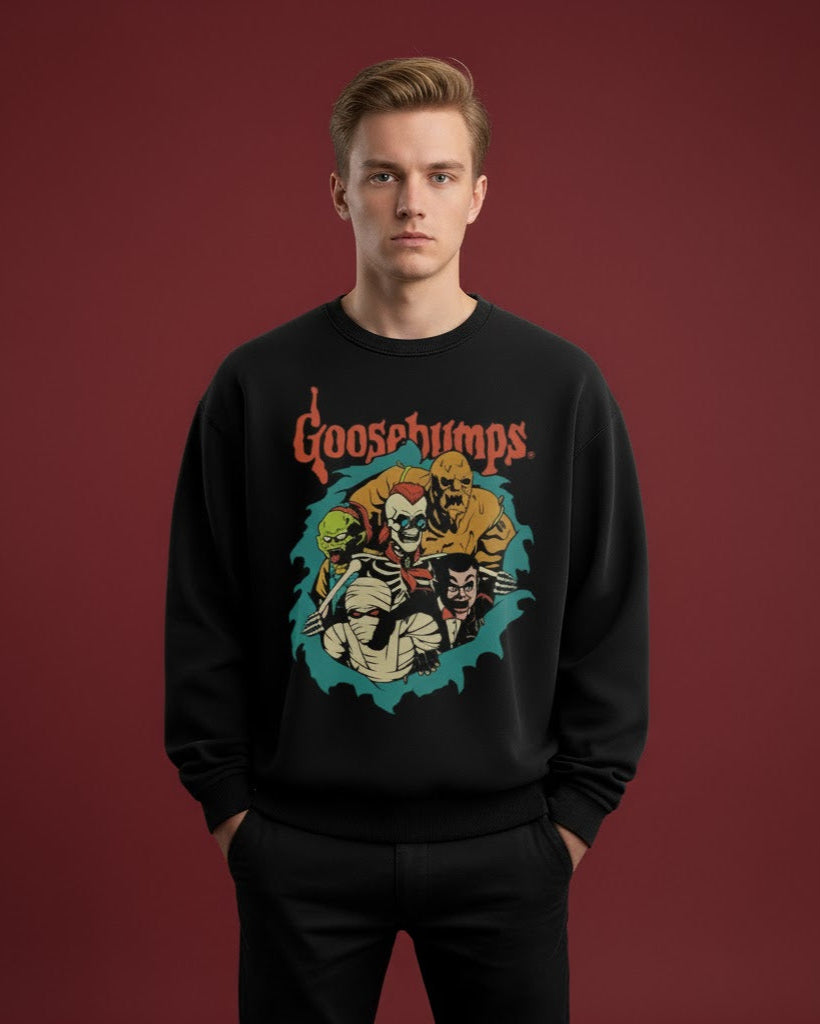 GOOSEBUMPS Sweatshirt Black