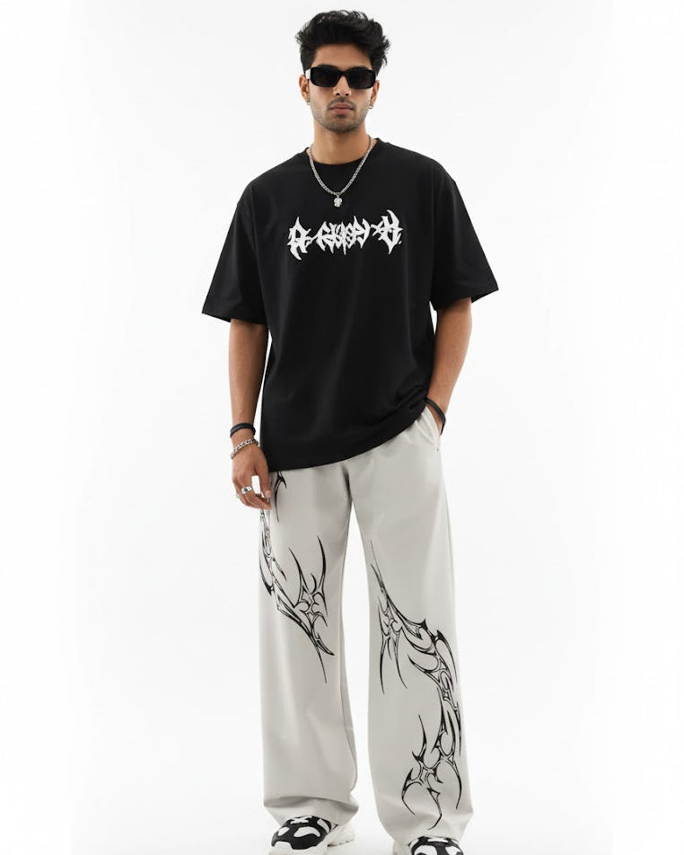 STRAIGHT FIT BAGGY JOGGERS