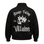 ALWAYS FALLING FOR THE VILLAINS Half Zipper Sweatshirt